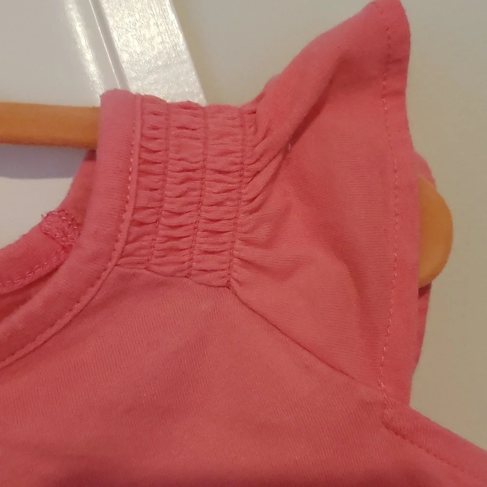 12-18m pink watermelon flap tshirt *